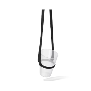 porte gobelet tour de cou sans impression DOM TOM