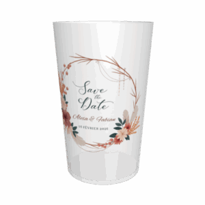 gobelet mariage boheme DOM TOM